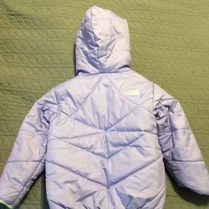 North face,reversible toddler girls winter jacket